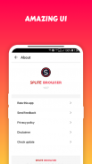 Splite Browser: All social media & networks in one screenshot 3