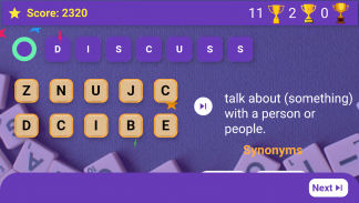 Missing letters - Words Game screenshot 1