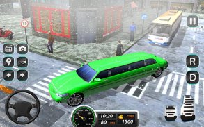 Uphill Limo Holidays Driving Snow Mountain Tracks screenshot 8