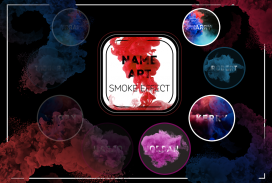 Smoke Name Art - Smoky Effect Focus n Filter screenshot 0