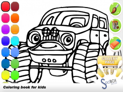 monster car coloring screenshot 9