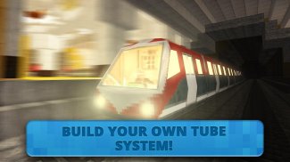 Subway Craft: Build & Ride screenshot 1