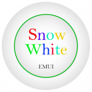 Snow White Emui 5.0 Theme screenshot 2