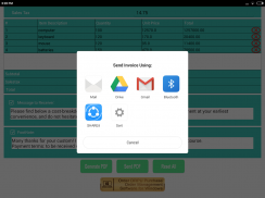 Invoice PDF Maker for Mobile screenshot 3