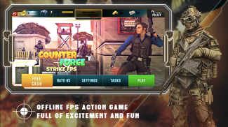 Counter Force Strike – FPS Encounter Shooting 3D screenshot 4