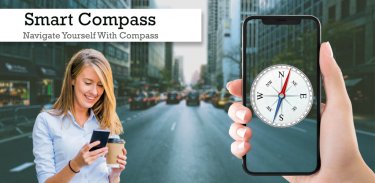 Digital Compass Free – Directional Compass screenshot 1