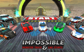 Impossible MonsterTruck & Car Stunts:Driving Games screenshot 3