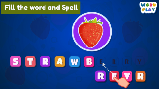 Kids ABC Spelling and Word Games - Learn Words screenshot 2