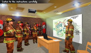 Americana bombero escuela: formación héroe rescate screenshot 12