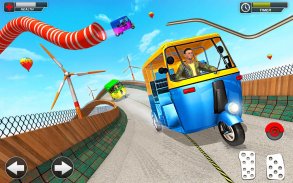 Tuk Tuk Rickshaw Ramp Stunt 3D screenshot 2