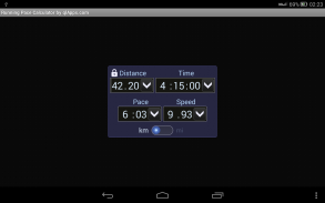 Running Pace Calculator screenshot 5