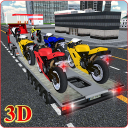 Bike Transport Truck 3D Icon