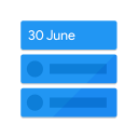 Calendar Widget: Agenda - Beau Icon