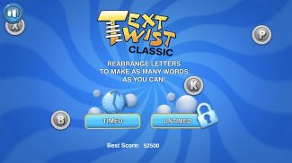 Text Twist Classic screenshot 1