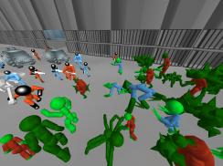 Stickman Prison Battle Zombies screenshot 9