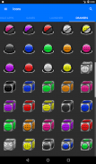 Flat Black and Pink Icon Pack Free screenshot 2