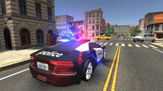 असली पुलिस कार ड्राइविंग v2 screenshot 2