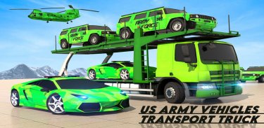 US Army Vehicles Transport Truck: Simulator Games screenshot 2