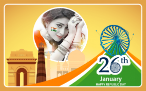 26 January Photo Frame - Republic Day Photo Frame screenshot 0