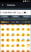 Letras diferentes, símbolos, emojis, decorações screenshot 0