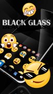 Simple Black Glass tematska ta screenshot 1