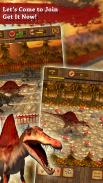 Dino Pet Yarışı Oyunu : Spinosaurus Çalıştır ! screenshot 2