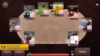 Poker Gox Texas Hold'em screenshot 1