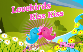 Fun Lovebirds Kiss Kiss screenshot 0
