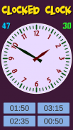 Clocked Clock - Learning clock screenshot 0