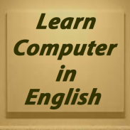 Learn Computer In English screenshot 2