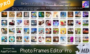 Photo Frames Editor Pro : Photo frames & wallpaper screenshot 1