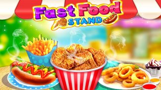 Fast Food Stand - Fried Foods screenshot 1