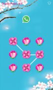 AppLock Theme Blossom Flower screenshot 2