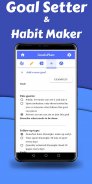 Goal Planner : Habit Tracker & Goal Setting app screenshot 6