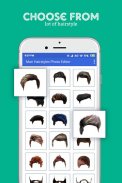 Man Hairstyle Photo Editor screenshot 2