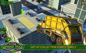 Flying Garbage Truck, Dump Truck Driving Simulator screenshot 13