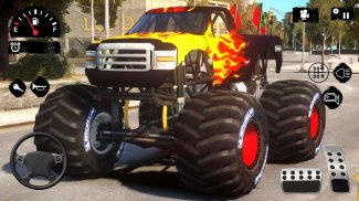 Hillock Monster Truck Driving screenshot 1