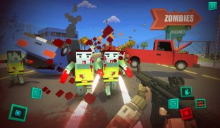 Zombie Pixel Warrior 3D- The Last Survivor screenshot 4