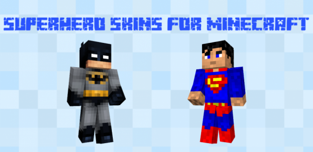 Super Hero Skins for Minecraft PE - Pocket Edition by Tosak Promjanthuek