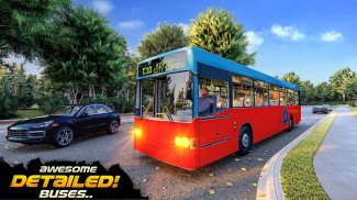 Passenger City Coach Bus Game screenshot 1