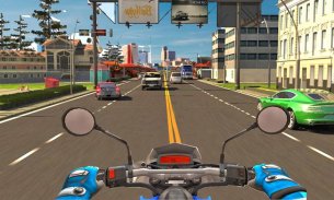 Motorcycle Racer City Driving screenshot 1