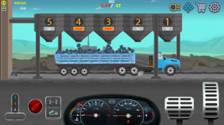Дальнобойщики 2D грузовик симулятор screenshot 2