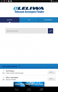 Telecom Acronyms Finder Leliwa screenshot 8