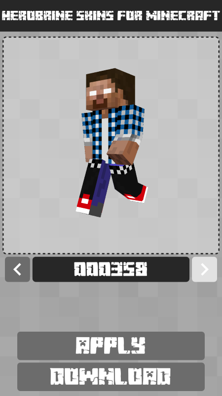 Herobrine Skins for Minecraft APK + Mod for Android.