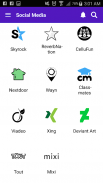 All Social Media networks in one app screenshot 4