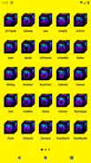 3D Purple Icon Pack screenshot 13
