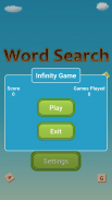 Word Search Game in English screenshot 0