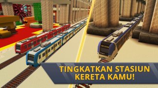 Railway Station Craft: Train simulator 2019 screenshot 0