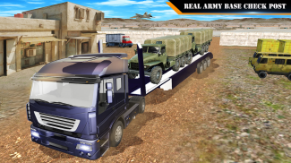 Army Cargo Truck Transport screenshot 7