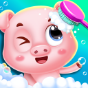 pinky pig daycare salon games Icon